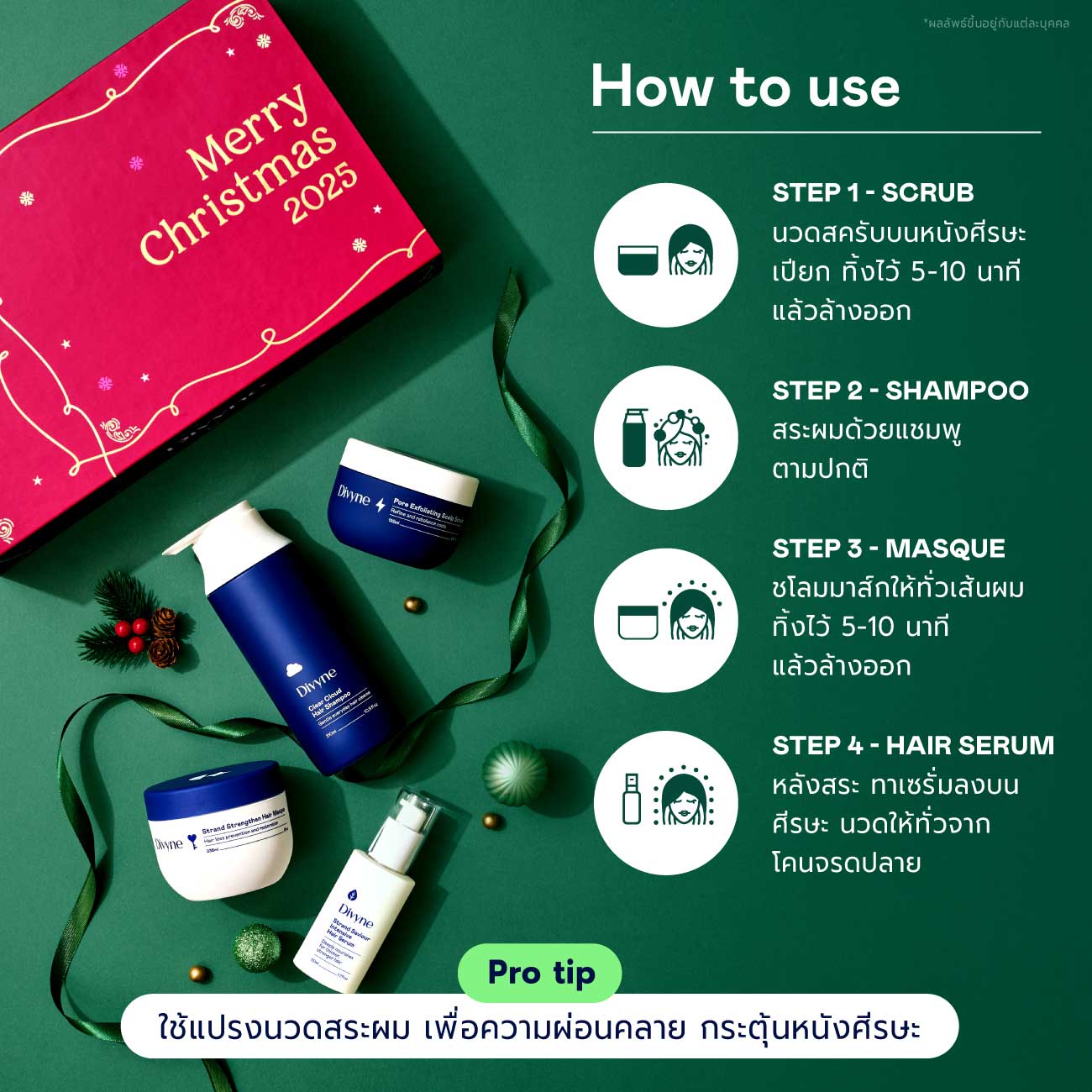 Christmas Haircare Gift Set